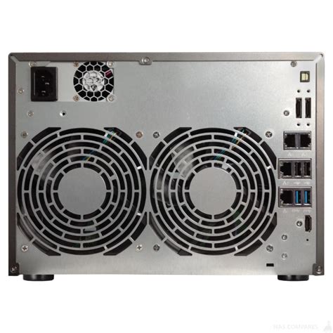 Asustor NAS AS6510T – 10-Bay BACK – NAS Compares