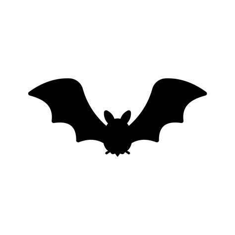 Bat vampire vector. scary ghost bat silhouette Flying out to suck blood ...