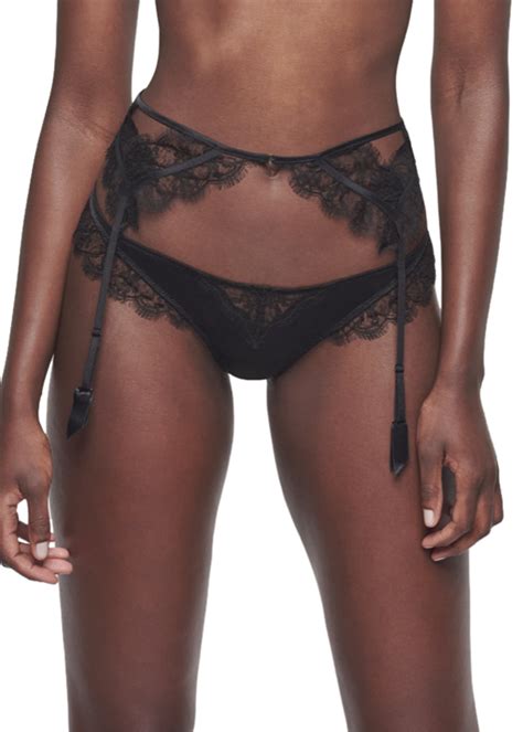 Kiki De Montparnasse Sensuel Lace Trim Silk Thong Bergdorf Goodman