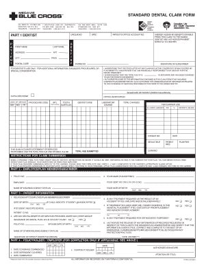 Medavie Blue Cross Claim Form Fill And Sign Printable Template Online