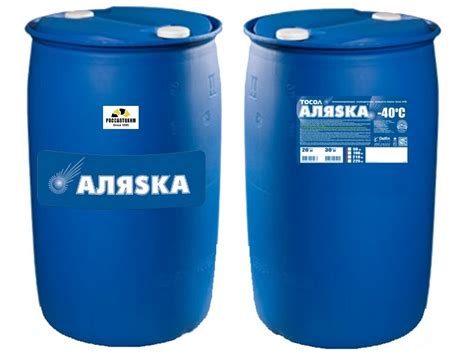 Охлаждающая жидкость Тосол "АЛЯСКА" А-65 210кг (бочка) - Россавтохим