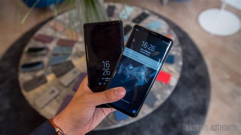 Samsung Galaxy S9 Plus Vs Note 8 A Glimpse Of The Note 9 Android Authority