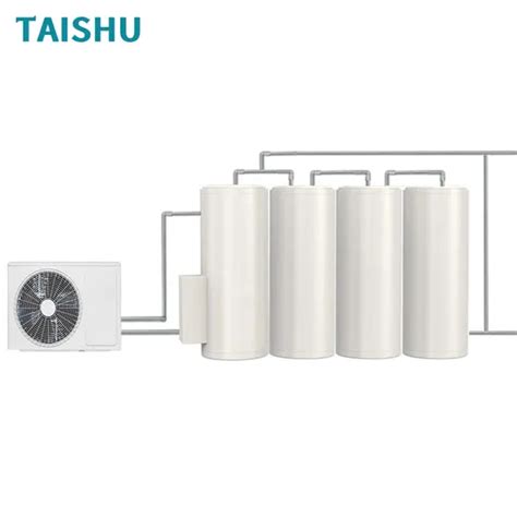 Temperature Preserving Solar Heater Air Source Heat Pump L Hot Water Buffer Tank Heating