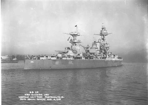 Battleship Photo Index Bb Uss Texas