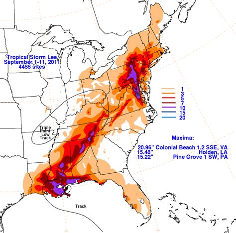 Tropical Storm Lee - September 1-11, 2011