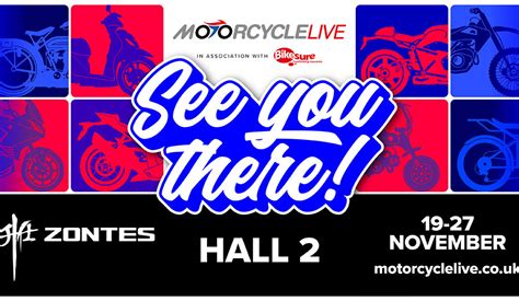 Motorcycle Live The NEC Zontes Motorcycles