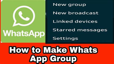 How To Make Whats App Group Easy Using Mobile Phone Mobile Phone