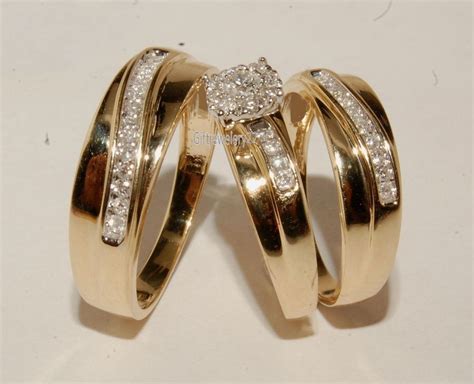 Matching Gold Wedding Rings Sets