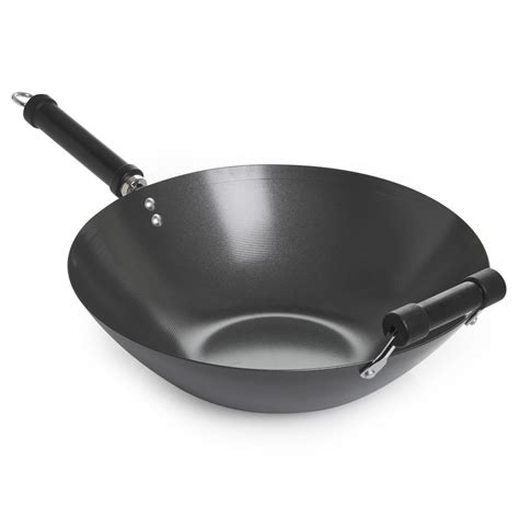 Wilko Carbon Steel Wok 35cm | Wilko