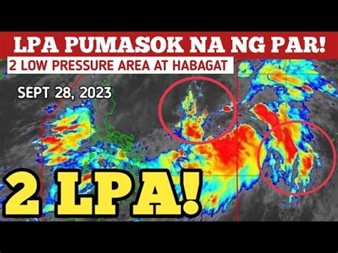 Lpa Pumasok Na Ng Par Lpa Na September Weather Update Today