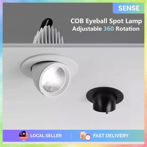 Sense Led Eyeball W W W Recessed Spotlight Downlight Home