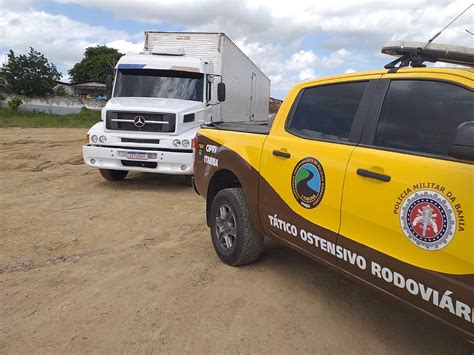 Rodovi Ria Estadual Recupera Carreta Roubada No Sul Da Bahia