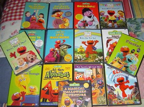 Elmos World Dvds Lots