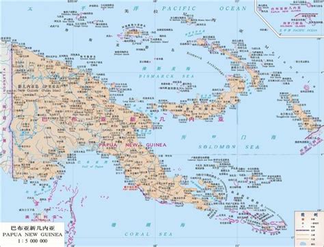 分属两个国家的岛屿之新几内亚岛，分属印尼和巴布亚新几内亚两国-搜狐大视野-搜狐新闻