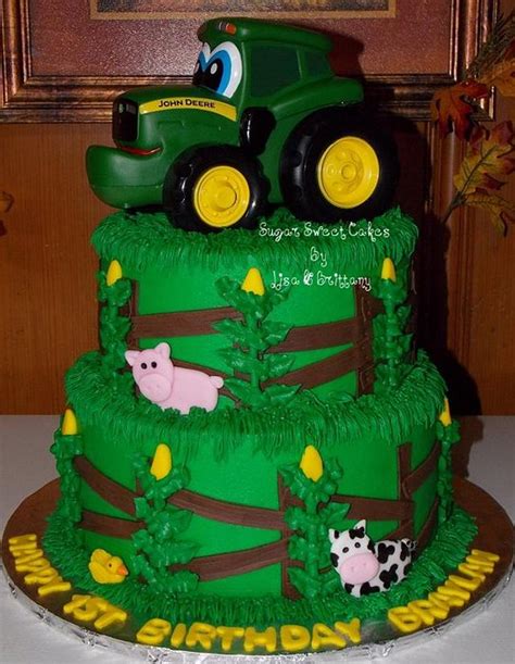 John Deere Decorated Cake By Sugar Sweet Cakes Cakesdecor