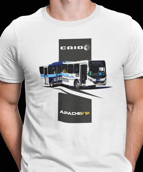 T Shirt Quality Camiseta Nibus Auto Via O Bragan A Caio Apache Vip R