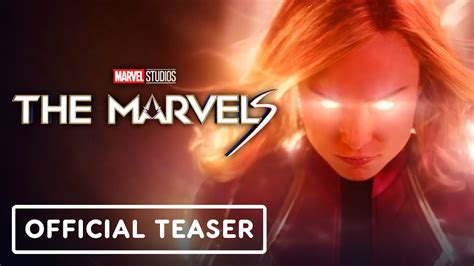 The Marvels Official Imax Teaser Trailer Brie Larson Teyonah