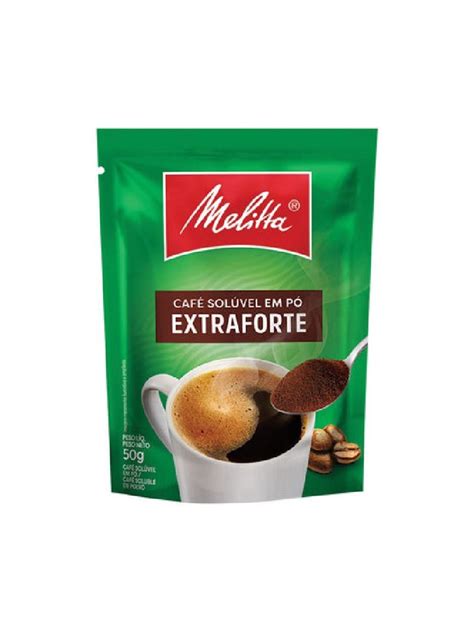 Cafe Soluvel Extra Forte 50Gr Melitta Unidade