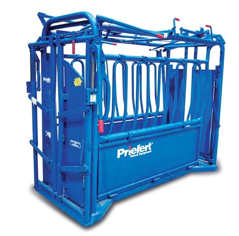 Priefert Squeeze Chutes Model S04 Kovac Ranch Equipment