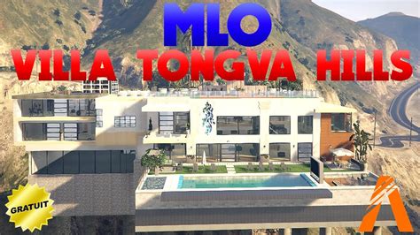 FIVEM MLO VILLA TONGVA HILLS GRATUIT TUTO GTA 5 RP YouTube