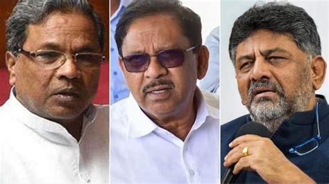 Karnataka Cm Race Becomes Triangular As Congress Veteran G Parameshwara