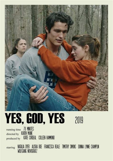 Yes, God, Yes Alternative Poster | Romcom movies, Movies to watch, Good ...