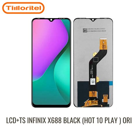 Jual Lcd Ts Infinix X X B Black Hot Play Hot Play Incell