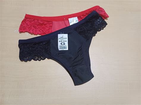 Kit C 2 Calcinhas Elegância Lingerie Feminina Multimarcas Nunca Usado 104188294 enjoei