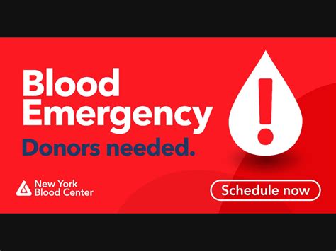 New York Blood Center Declares Blood Emergency New City Ny Patch