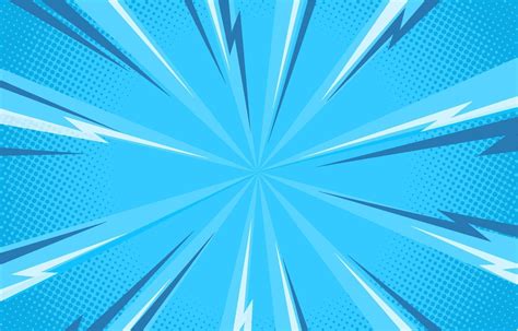 Blue Comic Halftone Background 2196582 Vector Art at Vecteezy