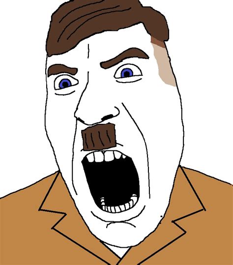 Soybooru Post Adolf Hitler Angry Blue Eyes Brown Hair Clothes