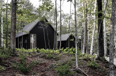 Современная канадский домик в лесу | GD-Home.com