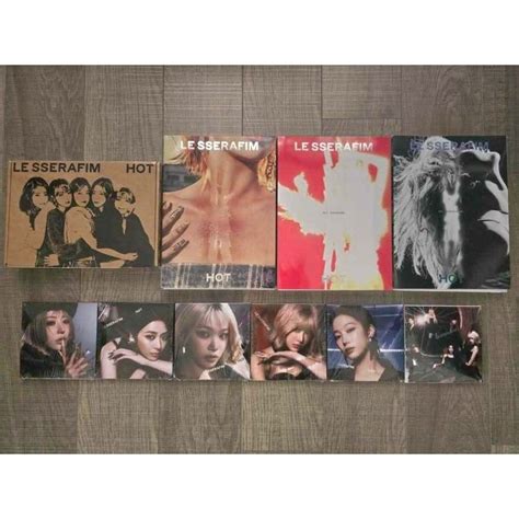現貨LE SSERAFIM HOT 迷五專輯 單封 特別版專輯 全新未拆 采源 櫻花 允真 一葉 恩採 蝦皮購物