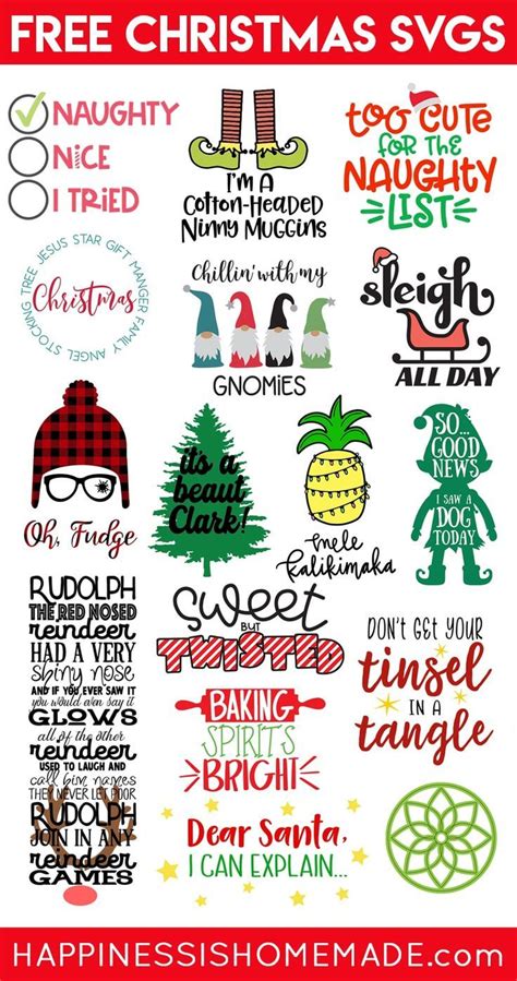 Free Svg Files Christmas - SVG images Collections