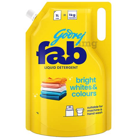 Godrej Fab Liquid Detergent Refill Pouch Buy Packet Of Kg Liquid