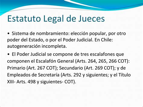 PPT Derecho Procesal Orgánico Tribunales PowerPoint Presentation