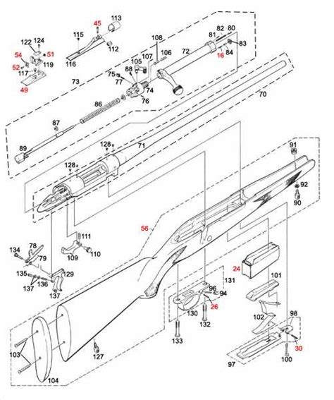Complete Winchester Model 1400 Parts Diagram for Easy Assembly and