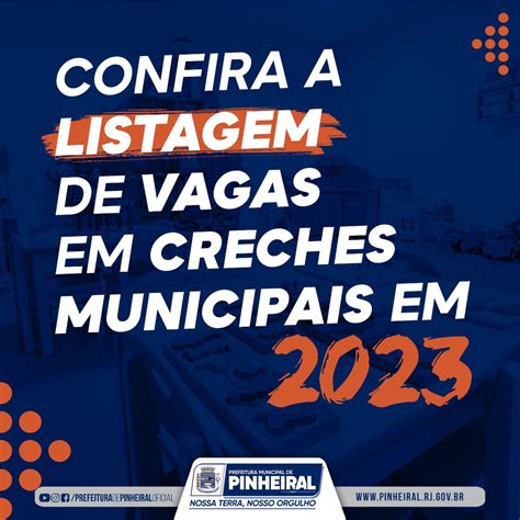 Listagem Chamada Escolar Creche Prefeitura Municipal De Pinheiral