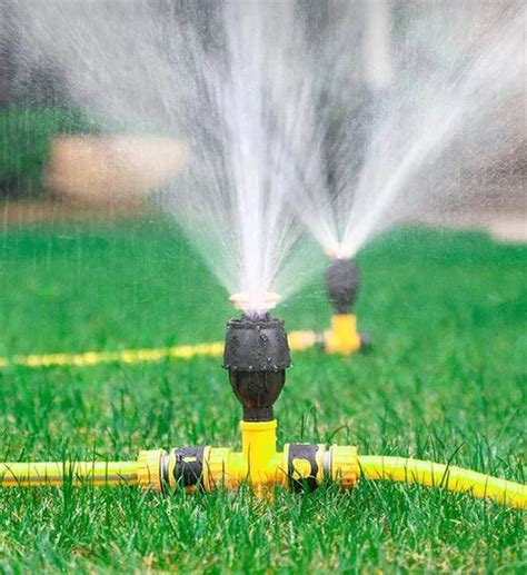 Automatische Roterende Tuinsproeier Cirkelsproeier Tuin