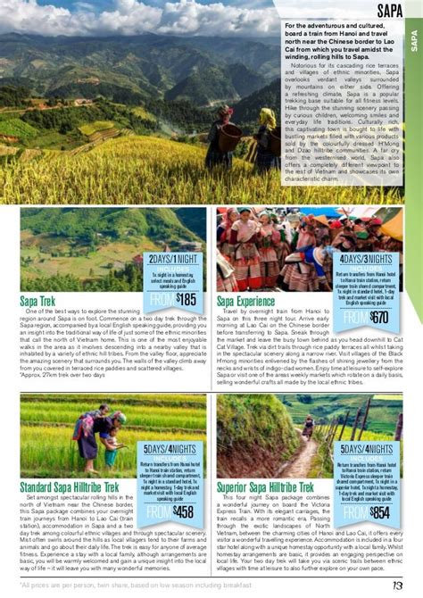 Vietnam Cambodia Laos And Myanmar Brochure 2017