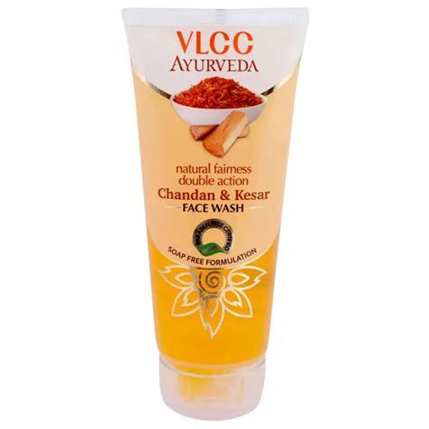 Vlcc Ayurveda Chandan And Kesar Face Wash 100ml Lazada