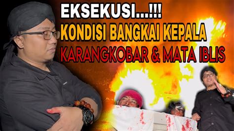 KONDISI BANGKAI KEPALA KARANGKOBAR MATA IBLIS MULAI MEMBUSUK GUS