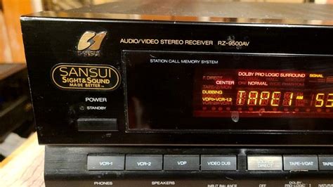 Sansui RZ 9500AV 5 1 A V Receiver For Sale In Seattle WA OfferUp