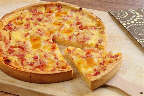 Recette La quiche lorraine plus saine Ingrédients 1 pâte à tarte