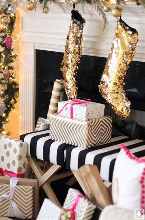 35 Fabulous Gold Christmas Decorating Ideas All About Christmas