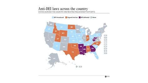 Map: The impact of anti-DEI legislation - ABC News