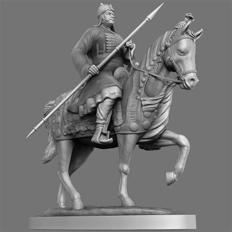 Artstation Maharana Pratap 3d Sculpt Prasad Nambiar Maharana