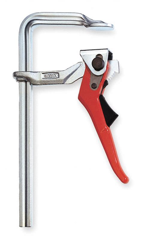 Bessey Rapid Action Lever Bar Clamp L Series 8 In Opening In 4 In