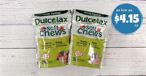 Dulcolax Soft Chews as low as $4.15! - Kroger Krazy