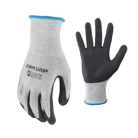 FIRM GRIP Large ANSI A5 Cut Resistant Work Gloves 2 Pack 65222 021